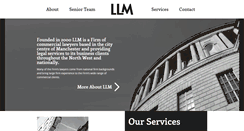 Desktop Screenshot of llmsolicitors.co.uk