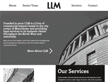 Tablet Screenshot of llmsolicitors.co.uk
